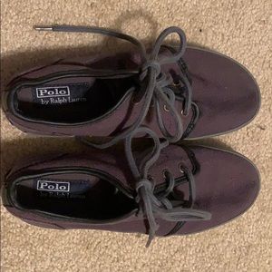 Boys Polo canvas dress shoes